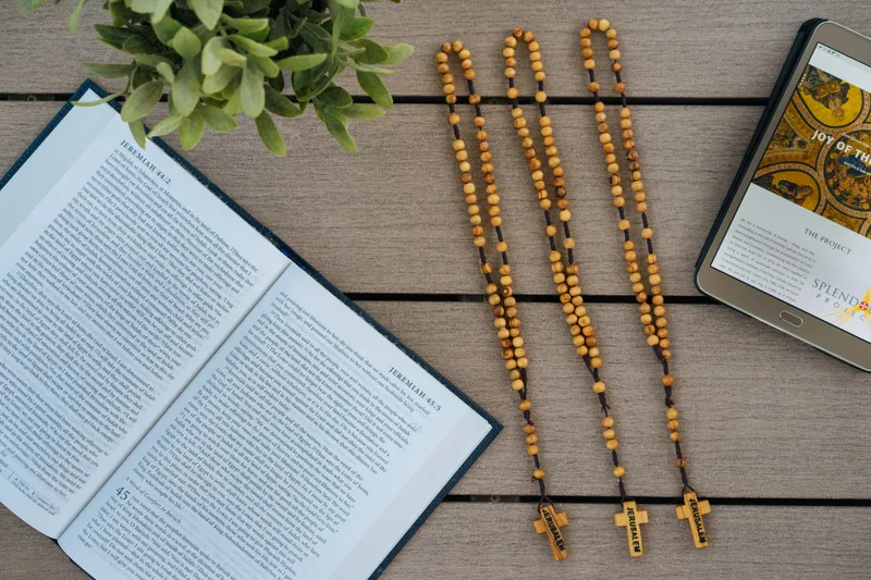 Olive-wood Rosary